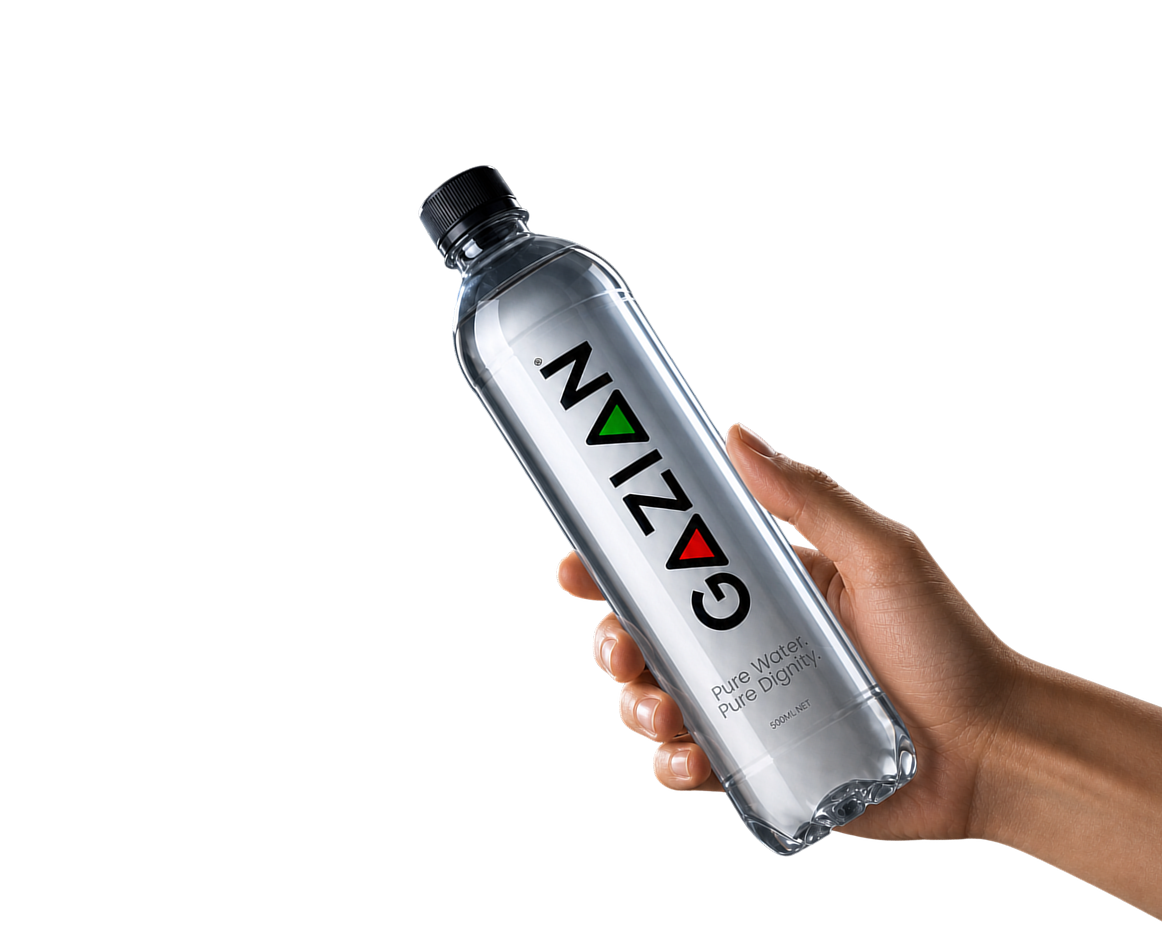 Gazian spring water bottle